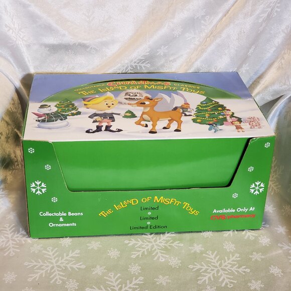Stuffins Rudolph Island of Misfit Toys 1998-1999 CVS Plush Set of 12 w/Display - Picture 6 of 8